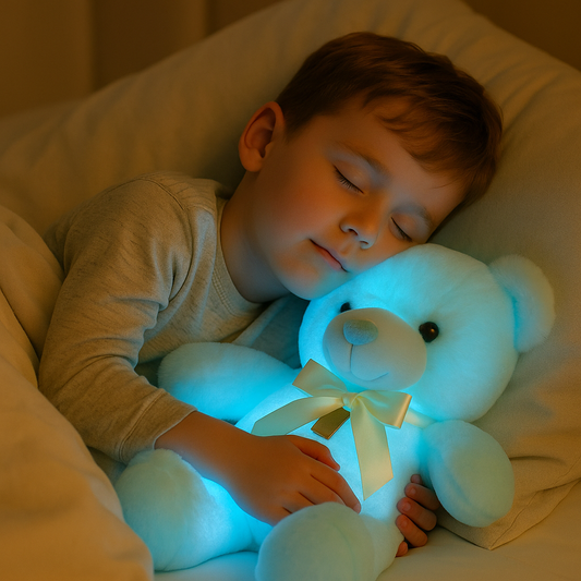 Ourson Lumineux LED Arc-en-Ciel