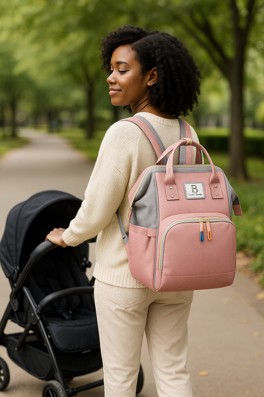 BabyCare - Sac à langer multifonction 3-en-1 – Lit bébé portable & rangement isotherme